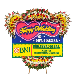 Karangan Bunga Pernikahan