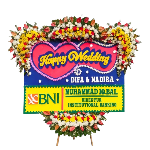 Karangan Bunga Pernikahan