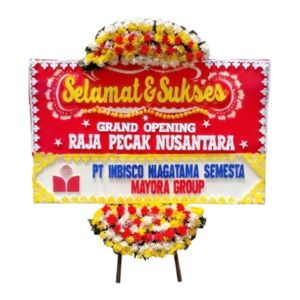 Karangan Bunga Ucapan Selamat