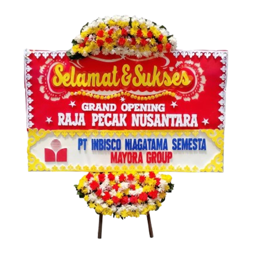 Karangan Bunga Ucapan Selamat