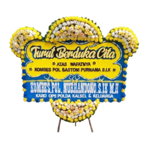 Papan Bunga Duka Cita 03