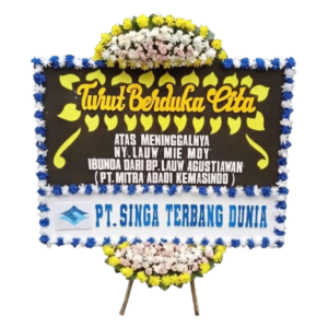 Karangan Bunga Duka Cita
