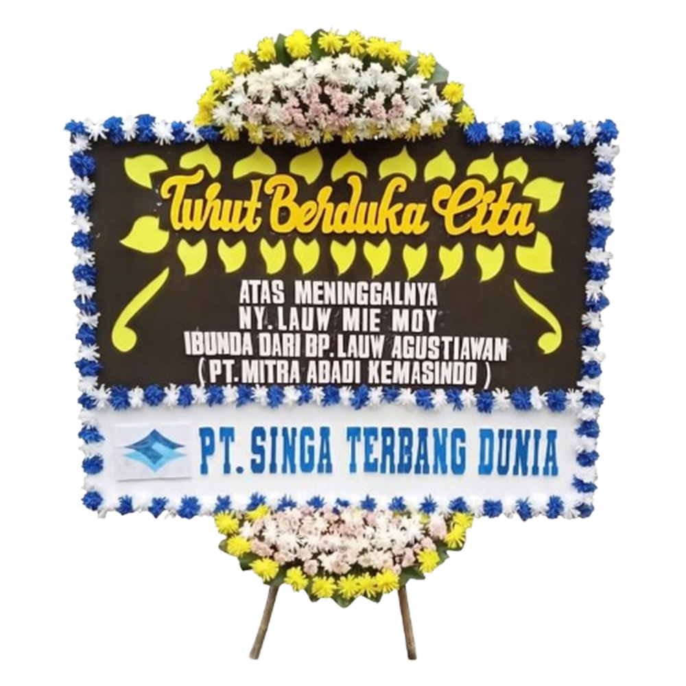 Karangan Bunga Duka Cita